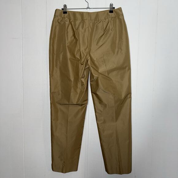 Talbots Women’s Signature Pants Straight Leg Cotton Silk Blend Size 10 NWT - Picture 2 of 6